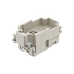 Harting Connector Insert, 87 Way, 10A, Male, Han-Com, 250 V (09380873001)