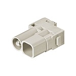 HARTING Heavy Duty Power Connector Module, 70A, Male, Han-Modular Series, 5 Contacts (09140052646)