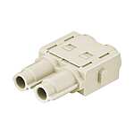HARTING Heavy Duty Power Connector Module, 70A, Female, Han-Modular Series, 2 Contacts (09140023141)