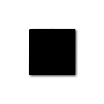 Black Rocker Light Switch, 1 Way, 2 Gang, 2CKA001751A (2CKA001751A2930)