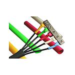 Halogen Free Heat Shrink Tubing, Black 19mm Sleeve Dia. x 60.9m Length 2:1 Ratio, FIT-221L Series (F221L3/4 BK004)