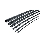 Adhesive Lined Heat Shrink Tubing, Black 75mm Sleeve Dia. x 1.2m Length 3:1 Ratio, TA37 Series (315-13009 TA37 75-25-PO-X-BK)