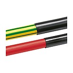 Adhesive Lined Heat Shrink Tubing, Black 19mm Sleeve Dia. x 1.2m Length 3:1 Ratio, TA32 Series (318-31900 TA32-19/6-PO-X-BK)