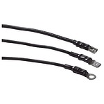 Heat Shrink Tubing, Black 25.4mm Sleeve Dia. x 5m Length 2:1 Ratio, TCN20 Series (300-73100 TCN20-25.4/12.7-PO-X-BK)