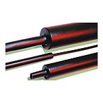 Adhesive Lined Heat Shrink Tubing, Black 40mm Sleeve Dia. x 1m Length 4:1 Ratio, MA47 Series (323-20400 MA47-40/12-PO-X-BK)