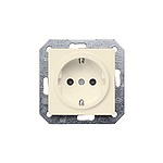1 Gang Electrical Socket, 2 Poles, 16A, Schuko, Indoor Use (5UB1551-0KK)