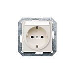 1 Gang Electrical Socket, 2 Poles, 16A, Schuko, Indoor Use (5UB1552)
