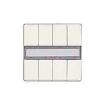 White Push Button Light Switch, 8 Way, GAMMA (5WG1287-2DB13)