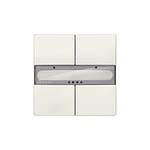 White Push Button Light Switch, 4 Way, GAMMA (5WG1286-2DB12)