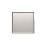 Silver Rocker Light Switch, 1 Way, 3 Gang, Millenium (2CLA630409N1101)