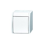 Busch Jaeger - Rocker Light Switch, 1 Gang (2601/7 W-54)