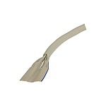 HARTING 1.27mm 50 Way Round Ribbon Cable, Black Sheath, 63.5 mm Width, 30m Length (09180507008)