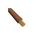 EcoWire Series Brown 2.1 mm² Hook Up Wire, 14 AWG, 41/0.25 mm, 305m, MPPE Insulation (6717 BR001)