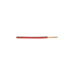 Red 1.3 mm² Hook Up Wire, 16 AWG, 26/0.25 mm, 305m, PVC Insulation (3077 RD001)