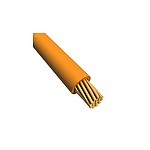 EcoWire Series Orange 0.52 mm² Hook Up Wire, 20 AWG, 10/0.25 mm, 305m, MPPE Insulation (6714 OR001)