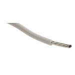 EcoWire Series White 0.52 mm² Hook Up Wire, 20 AWG, 10/0.25 mm, 305m, MPPE Insulation (6714 WH001)