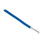 Premium Series Blue 0.96 mm² Hook Up Wire, 18 AWG, 19/0.25 mm, 30m, PTFE Insulation (5857 BL005)