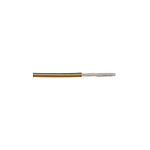 Brown 0.96 mm² PTFE Equipment Wire, 18 AWG, 19/0.25 mm, 30m, PTFE Insulation (5857 BR005)