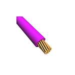 EcoWire Series Purple 0.33 mm² Hook Up Wire, 22 AWG, 7/0.25 mm, 305m, MPPE Insulation (6713 VI001)
