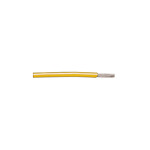 Yellow 0.2 mm² Hook Up Wire, 24 AWG, 19/0.13 mm, 305m, PVC Insulation (1854/19 YL001)