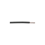 Black 0.2 mm² PTFE Equipment Wire, 24 AWG, 19/0.13 mm, 30m, PTFE Insulation (5874 BK005)