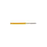 Orange 0.33 mm² Hook Up Wire, 22 AWG, 1/0.64 mm, 305m, PVC Insulation (3051/1 OR001)