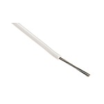 Hook Up Wire Series White 0.35 mm² Harsh Environment Wire, 22 AWG, 7/0.25 mm, 305m, PVC Insulation (3051 WH001)