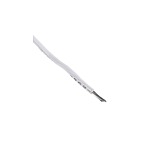 Premium Series White 0.81 mm² Hook Up Wire, 18 AWG, 16/0.25 mm, 305m, PVC Insulation (3055 WH001)