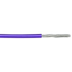 Purple 0.62 mm² PTFE Equipment Wire, 20 AWG, 19/0.20 mm, 30m, PTFE Insulation (5856 VI005)