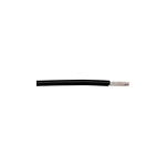 2844 Series Black 0.24 mm² High Temperature Wire, 24 AWG, 19/36, 30.5m, PTFE Insulation (2844/19 BK005)