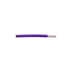 Premium Series Purple 0.24 mm² High Temperature Wire, 24, 19/36, 30.5m, PTFE Insulation (2844/19 VI005)