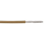 Brown 0.23 mm² PTFE Equipment Wire, 24 AWG, 7/0.20 mm, 30m, PTFE Insulation (5854/7 BR005)