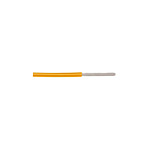 Orange 1.3 mm² Hook Up Wire, 16 AWG, 1/1.29 mm, 30m, PVC Insulation (3057/1 OR005)