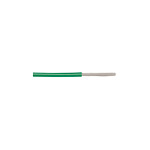 Green 1.3 mm² Hook Up Wire, 16 AWG, 1/1.29 mm, 30m, PVC Insulation (3057/1 GR005)