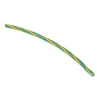 Green/Yellow 0.52 mm² Hook Up Wire, 20 AWG, 10/0.25 mm, 30m, PVC Insulation (3053 GY005)