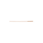 White 1.3 mm² Hook Up Wire, 16 AWG, 1/1.29 mm, 30m, PVC Insulation (3057/1 WH005)