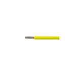 67025 Series Yellow 0.25 mm² Hookup & Equipment Wire, 24 AWG, 32/0.10 mm², 50m, Polyphenylene Ether (67025 YL033)