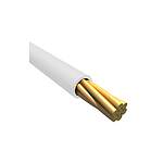 Premium Series White 0.52 mm² Hook Up Wire, 20 AWG, 7/0.32 mm, 30m, PVC Insulation (1856 WH005)