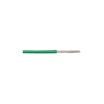 Green 0.52 mm² Hook Up Wire, 20 AWG, 1/0.81 mm, 30m, PVC Insulation (1563 GR005)