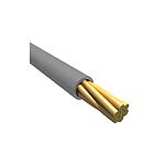 EcoWire Series Grey 0.33 mm² Hook Up Wire, 22 AWG, 7/0.25 mm, 30m, MPPE Insulation (6713 SL005)