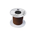 Brown 0.52 mm² Hook Up Wire, 20 AWG, 10/0.25 mm, 30m, PVC Insulation (3053 BR005)