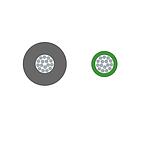 EcoWire Series Purple 0.33 mm² Hook Up Wire, 22 AWG, 7/0.25 mm, 30m, MPPE Insulation (6713 VI005)