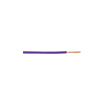 Purple 0.33 mm² Hook Up Wire, 22 AWG, 1/0.64 mm, 30m, PVC Insulation (3051/1 VI005)