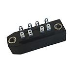 J00040A0911, DIN 41622 Connector, Female, 8-Way, 2-Row, Solder, J000 (J00040A0911)