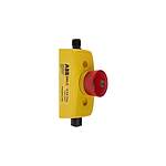 Jokab Smile 12 EA Tina Series Twist Release Illuminated Emergency Stop Push Button, Panel Mount, IP65 (2TLA030050R0200 Smile 12 EA Tina)