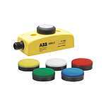 Jokab Smile 11 RB Series Illuminated Emergency Stop Push Button, 1NO, Panel Mount, IP65 (2TLA030053R0100 Smile 11 RB)
