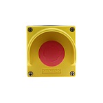 3SU1 Series Red Emergency Stop Push Button, 1NC, Surface Mount, IP66, IP67, IP69 (3SU1801-0NA00-2AC2)