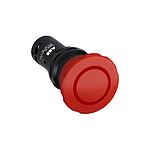 1SFA Series Red Emergency Stop Push Button, 2NC, 22.5mm Cutout, Panel Mount, IP66, IP67, IP69K (1SFA619552R1051 CE4K1-10R-02)