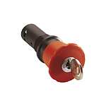 1SFA Series Red Emergency Stop Push Button, 1NO + 1NC, 22.5mm Cutout, Panel Mount, IP66, IP67, IP69K (1SFA619552R1071 - CE4K1-10R-11)