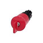 3SU1 Series Red Emergency Stop Push Button, 22mm Cutout, Panel Mount, IP66, IP67, IP69 (3SU1000-1HQ20-0AA0)